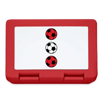 Fussball Österreich Ballsport - Brotdose - Rot - Vorne