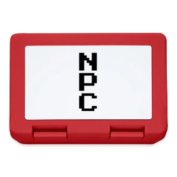 NPC - Non Playable Character - Lunchbox - red - Front