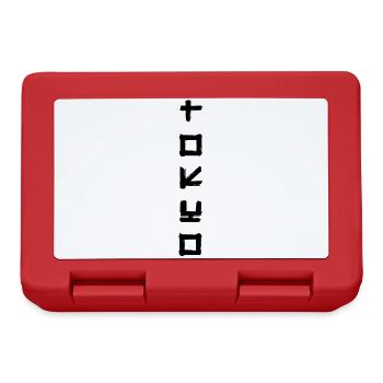Tokyo city in Japan - Lunchbox - red - Front