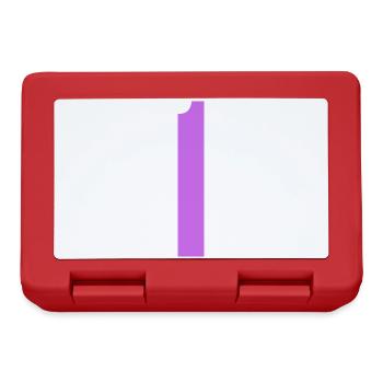 1 - Lunchbox - red - Front