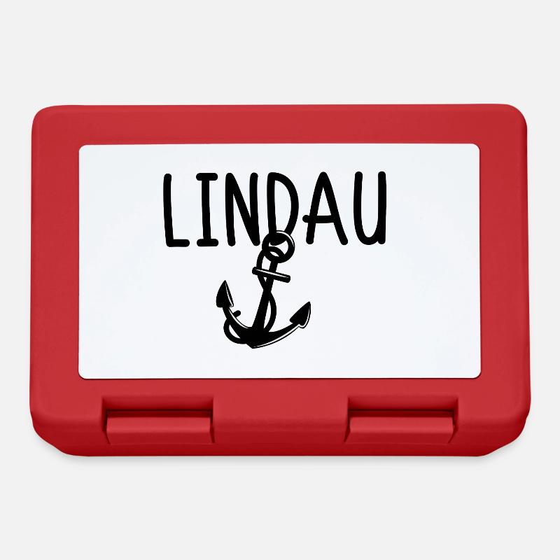Lindau - Brotdose - Rot