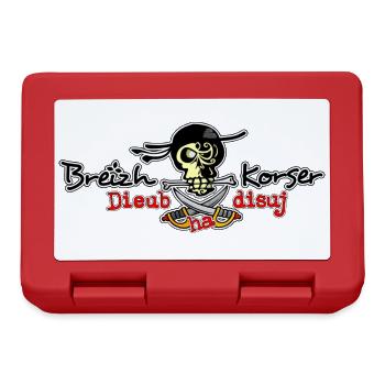 Dieub ha disuj (Libre et rebelle) - Boîte à goûter - rouge - Devant