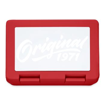 Original 1971 Birthday Gift 1971 - Lunchbox - red - Front