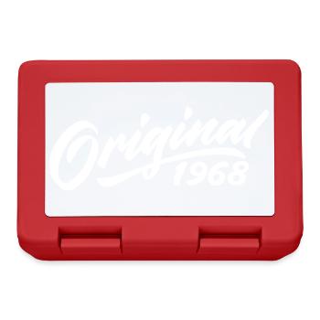 Original 1968 Birthday Gift 1968 - Lunchbox - red - Front