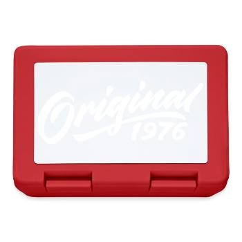 Original 1976 Birthday Gift 1976 - Lunchbox - red - Front