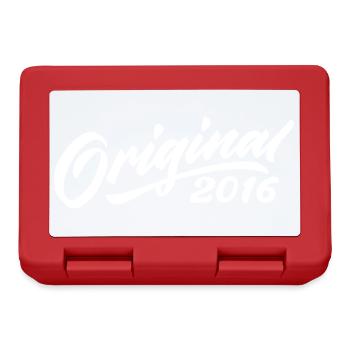 Original 2016 Birthday Gift 2016 - Lunchbox - red - Front