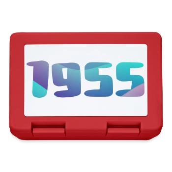 1955 Birthday Gift Vintage 1955 Retro 1955 - Lunchbox - red - Front