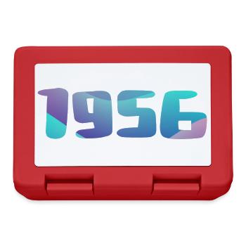 1956 Birthday Gift Vintage 1956 Retro 1956 - Lunchbox - red - Front