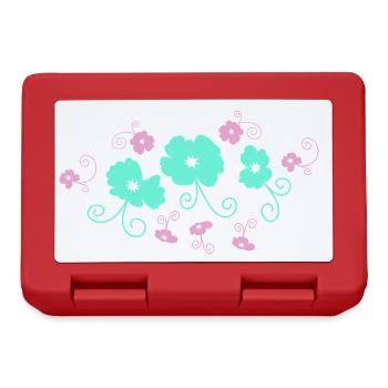 Pastel blossom magic - Lunchbox - red - Front