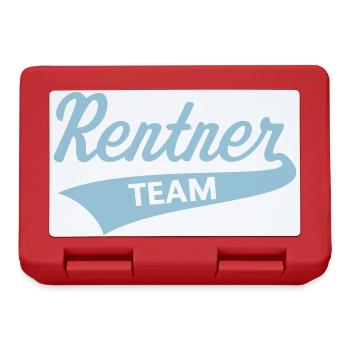 Équipe des retraités (équipe senior / bleu ciel) - Boîte à goûter - rouge - Devant