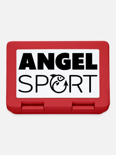 Angelsport - Brotdose - Rot