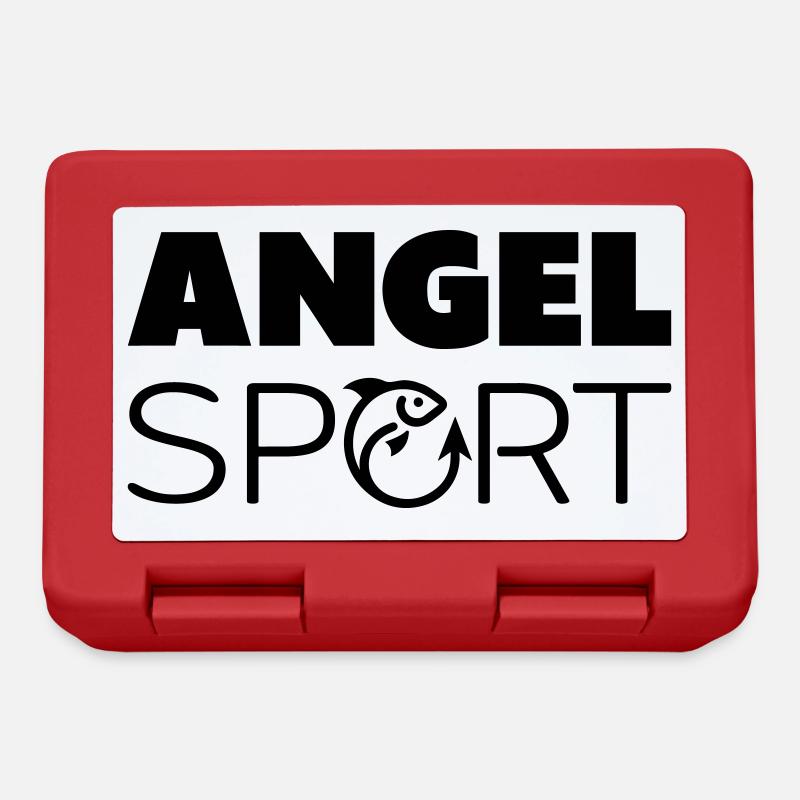 Angelsport - Brotdose - Rot