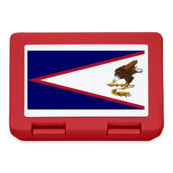 Amerikanisch-Samoa - Brotdose - Rot - Vorne
