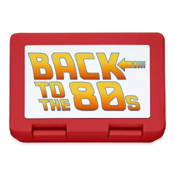 Back to the 80s retro evening back to 80s - Lunchbox - red - Front
