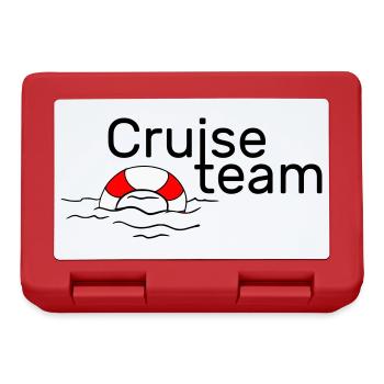 Cruiseteam - Brotdose - Rot - Vorne