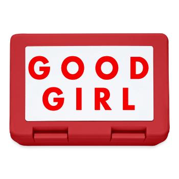 Good girl - Boîte à goûter - rouge - Devant