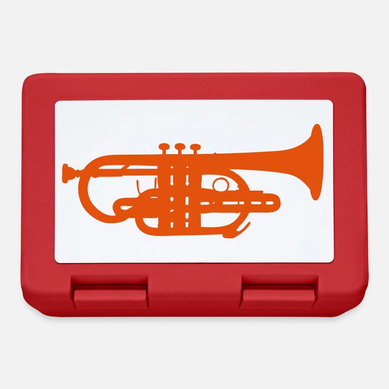 Cornet - Lunchbox - red