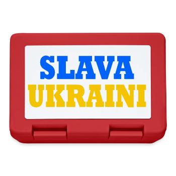 Slava ukraini - Boîte à goûter - rouge - Devant