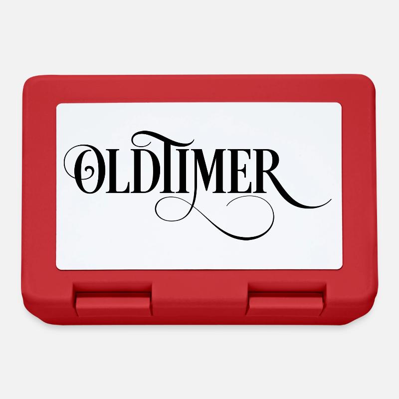 oldtimer - Brotdose - Rot