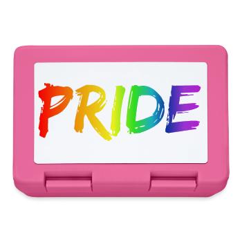 Pride, Lgbt gay pride - Boîte à goûter - rose - Devant
