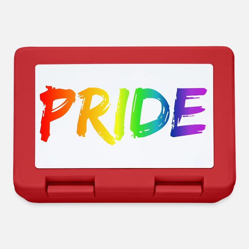Pride, Lgbt gay pride - Boîte à goûter - rouge
