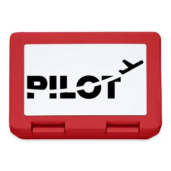 Pilot - Brotdose - Rot - Vorne