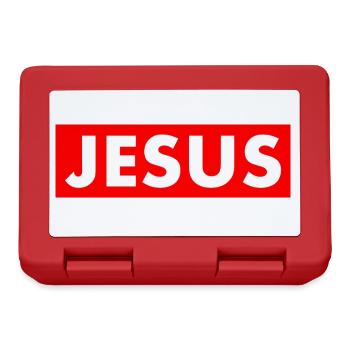 Jesus - Lunchbox - red - Front