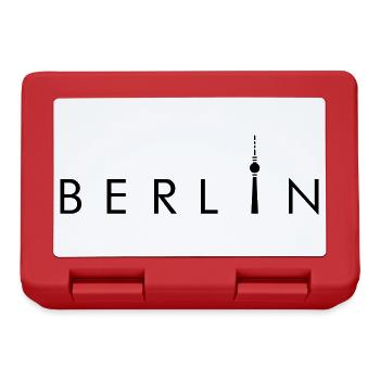Berlin - Brotdose - Rot - Vorne