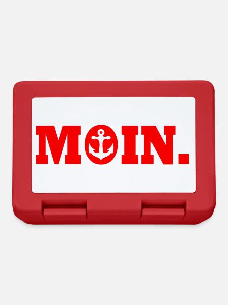 Moin - Brotdose - Rot