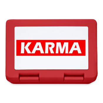 Karma - Lunchbox - red - Front