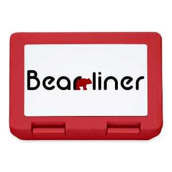 Berliner - Brotdose - Rot - Vorne