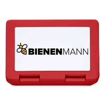 Bienenmann - Brotdose - Rot - Vorne