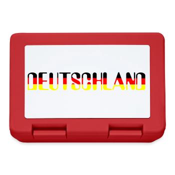 Allemagne SSR - Boîte à goûter - rouge - Devant