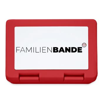Familienbande - Brotdose - Rot - Vorne