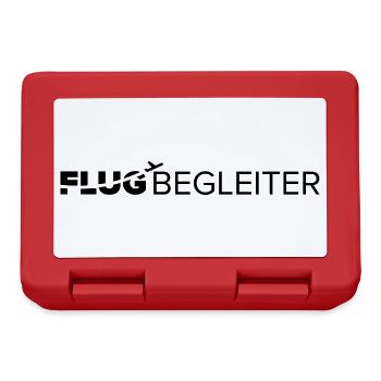 Flugbegeleiter - Brotdose - Rot - Vorne