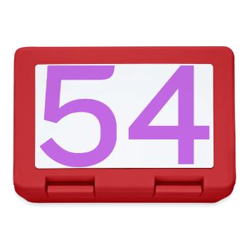 54 - Lunchbox - red - Front