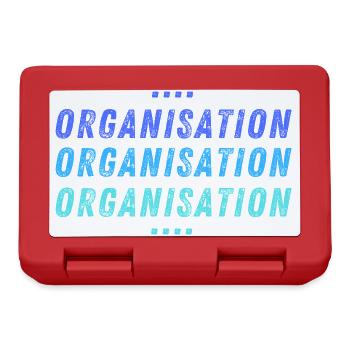 organization - Lunchbox - red - Front
