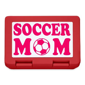 Soccer mom - Brotdose - Rot - Vorne