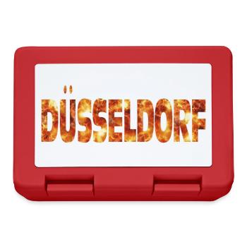 Dusseldorf - Lunchbox - red - Front