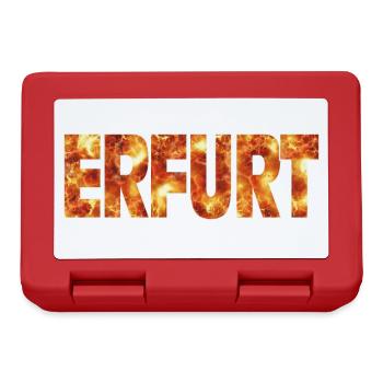 Erfurt - Lunchbox - red - Front