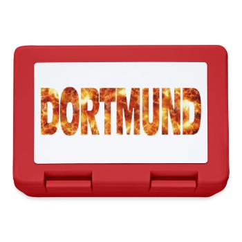 Dortmund - Brotdose - Rot - Vorne