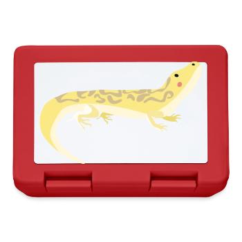 gecko - Boîte à goûter - rouge - Devant
