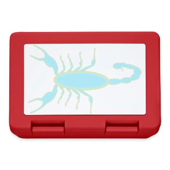 Imperial Scorpion Ultraviolet Glow - Lunchbox - red - Front