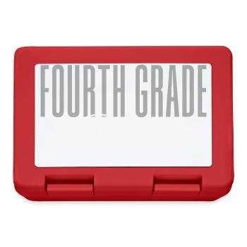 Fourth Grade Squad – Cute Teacher & Student School - Lunchbox - red - Front