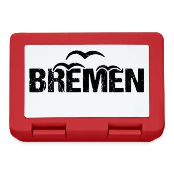 Bremen Möwen Hansestadt Bremen - Brotdose - Rot - Vorne