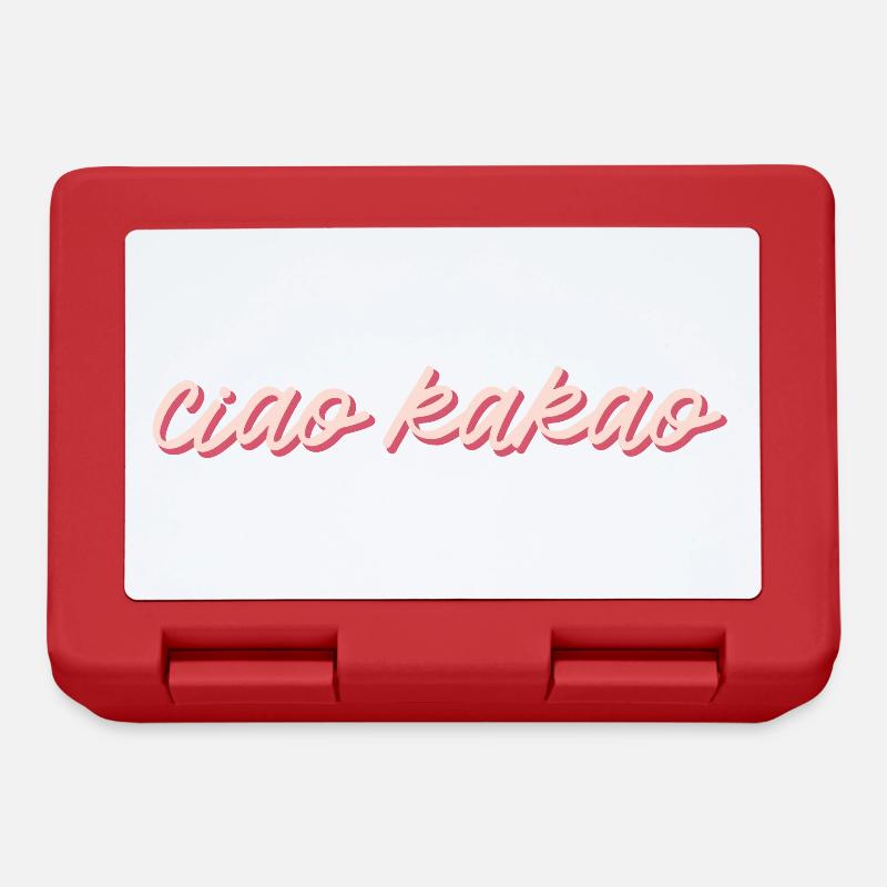 Ciao Kakao - Brotdose - Rot
