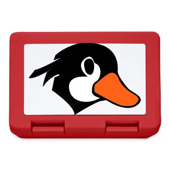 Comic Duck - Lunchbox - red - Front