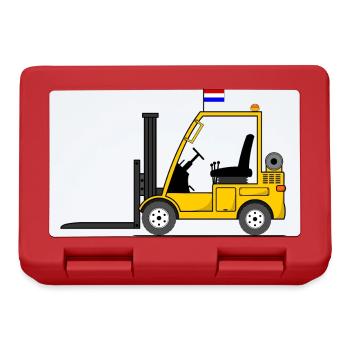 Stapler Holland Flagge - Brotdose - Rot - Vorne