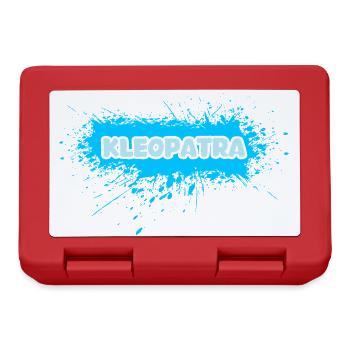 Geschenk für Kleopatra - Brotdose - Rot - Vorne