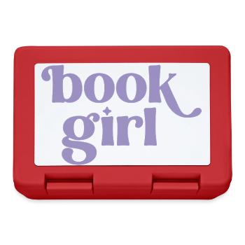 Book Girl - Lunchbox - red - Front